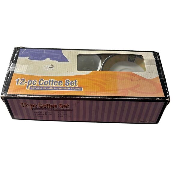 No Brand Other - 12 Piece Porcelain Coffee Set